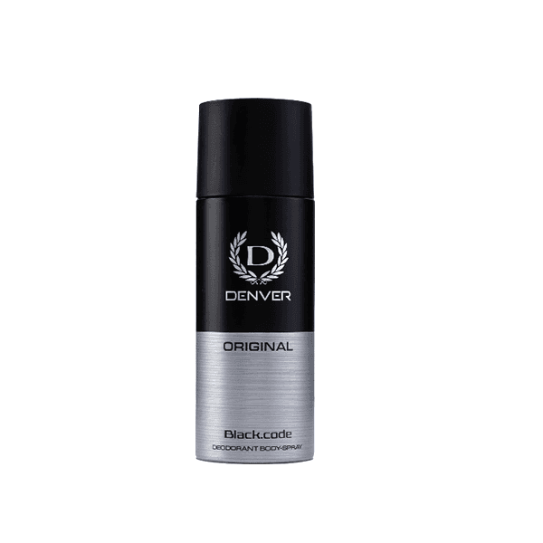 Denver Body Spray Original Black Code 150 ML