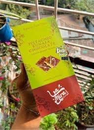 La Mira Pistachio Kunafa Chocolate 100g